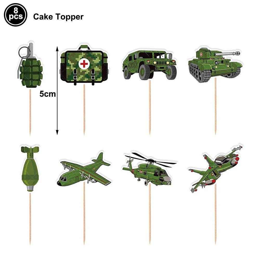 🎁Mission Party Success – Epic Camouflage Balloon Set for Little Soldiers! - ThiGui