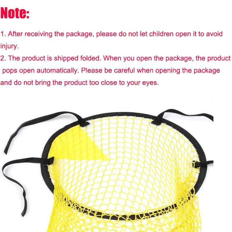 ⚽ Foldable Soccer Target Net – Help Your Little Striker Sharpen Their Aim! 🎯🏃‍♂️ - ThiGui