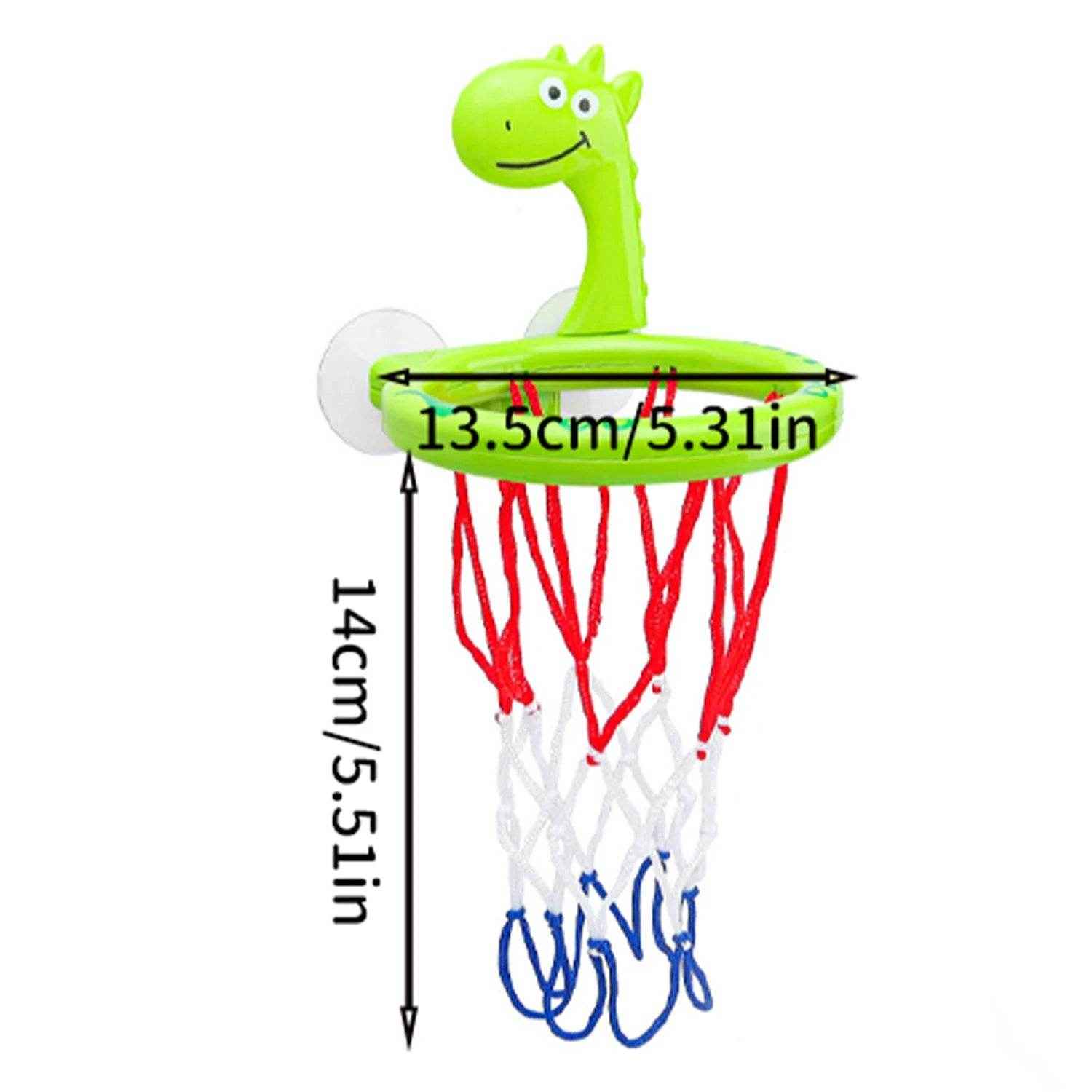 🏀Slam Dunk in the Tub! Fun Basketball Bath Toy Set for Splashy Playtime - ThiGui