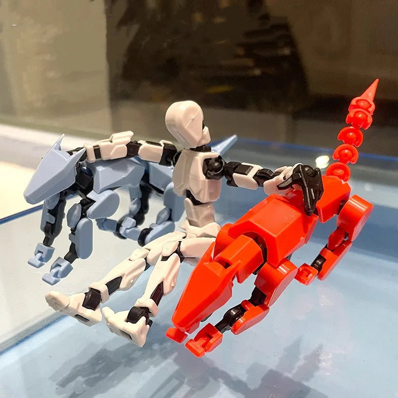 🦸‍♂️ Light-Up Titan Warriors! T13 Action Figures 🔦 | Pose, Play & Battle with Glowing Heroes - ThiGui