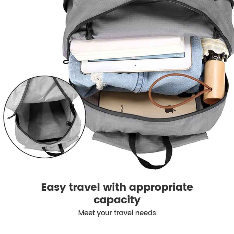 🏞️ Perfect Adventure Pal: Ultra-Light Foldable Waterproof Backpack for Boys on the Go! - ThiGui