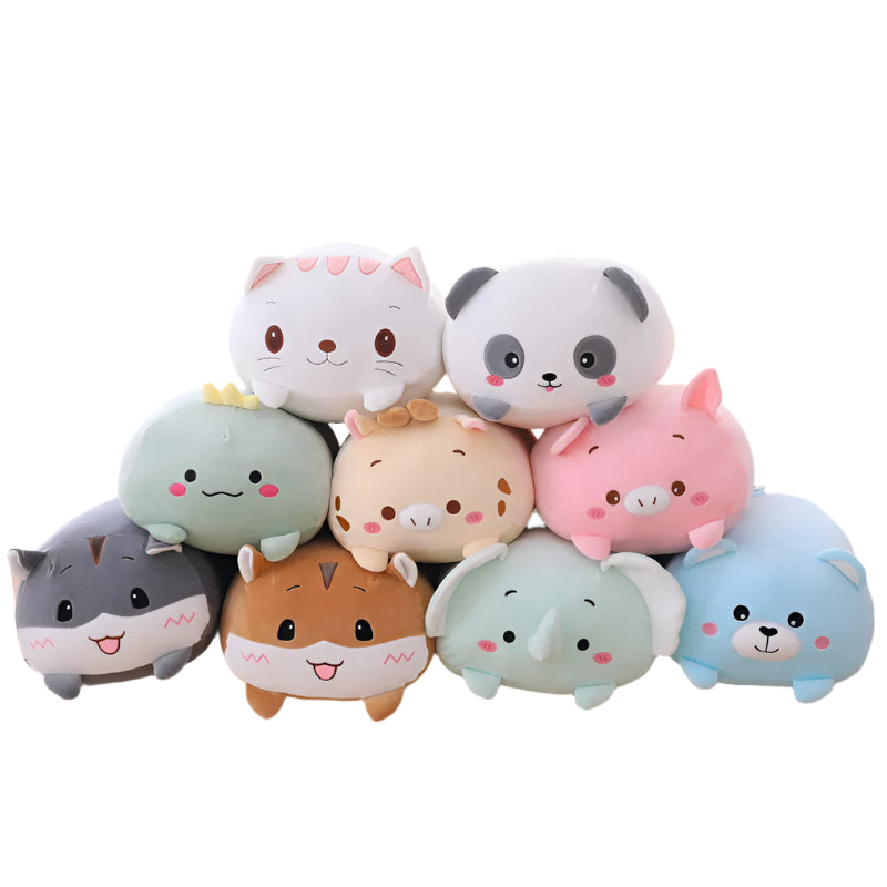 🦄 90cm Cuddly Animal Plush Pillow – Huggable Friends for Sweet Dreams! 🧸💤 - ThiGui