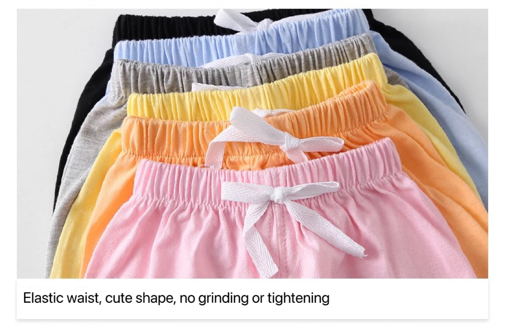 ☀️ Pure Cotton Summer Shorts – Comfy Coolness for Active Boys! 🩳🌈 - ThiGui