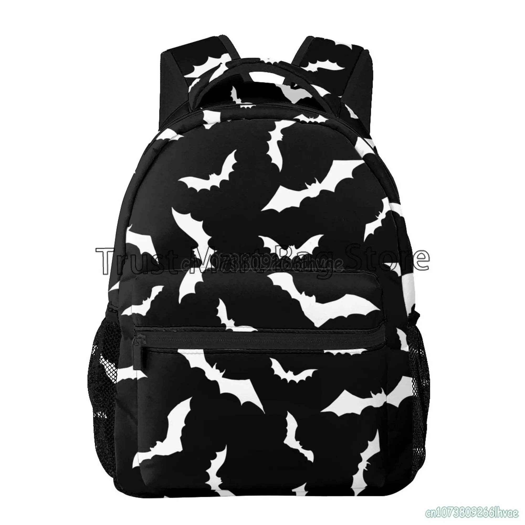 🎃 Spooky-Cute Halloween Bat Backpack – Perfect for School, Travel & Adventure! - ThiGui