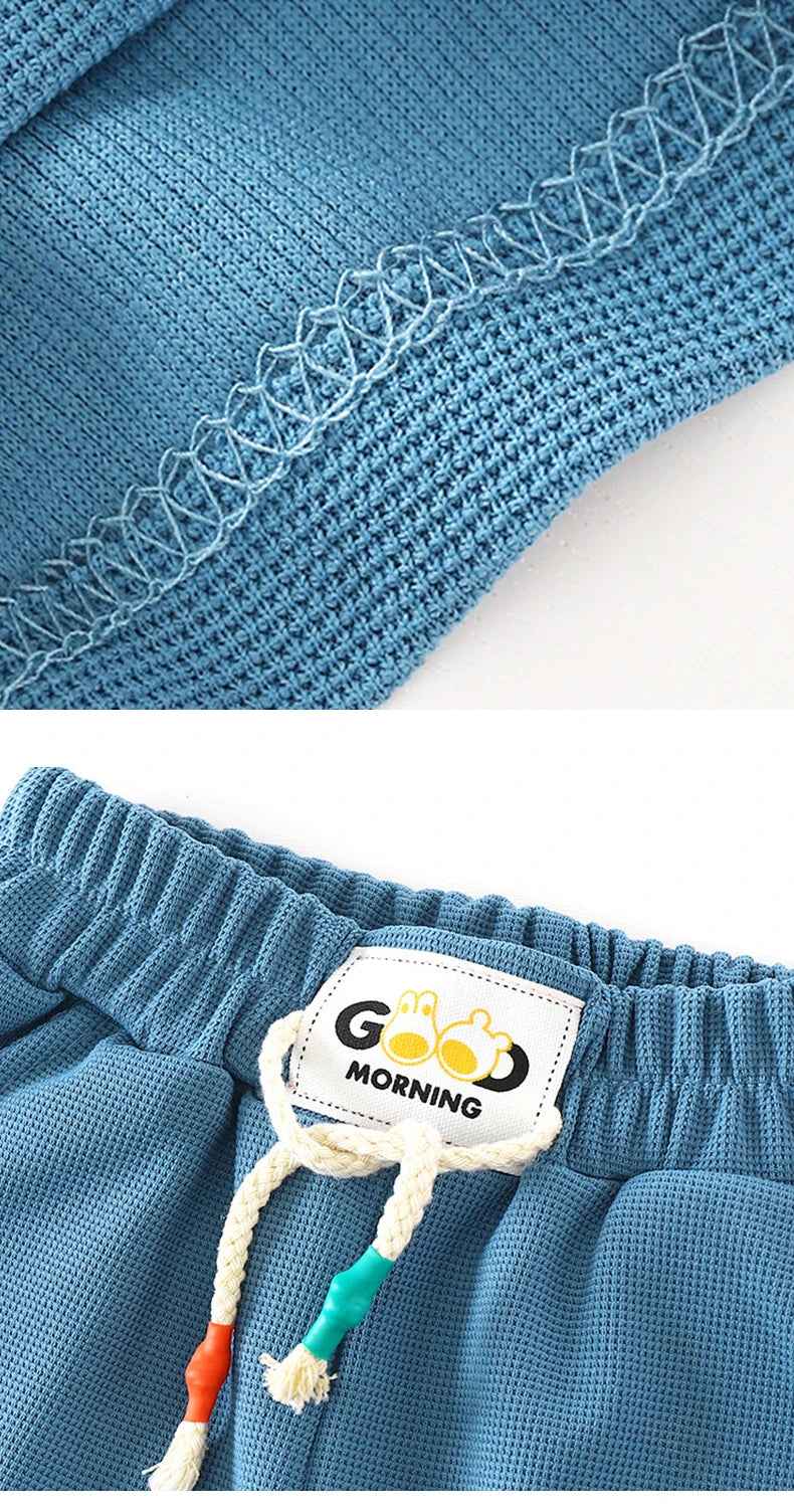 🩳Bright & Breezy Boys’ Beach Shorts – Candy Colours, Elastic Waist & All-Day Summer Comfort - ThiGui