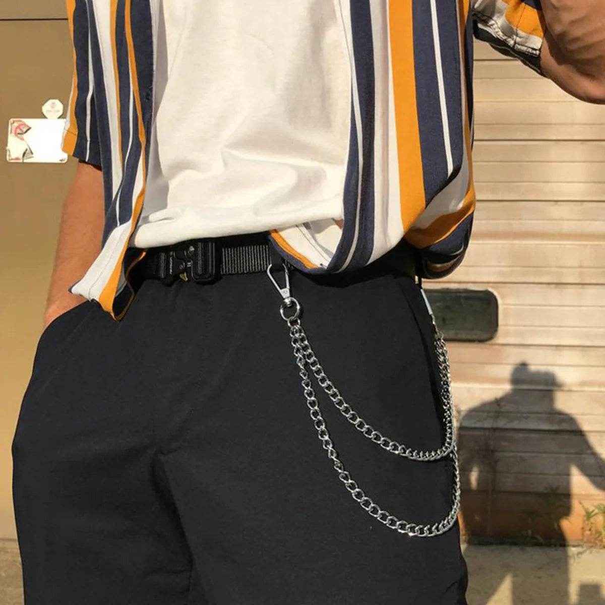 🔗Cool Kids' Punk Jeans Chain – Rock Their Style with a Fun Hip-Hop Edge! - ThiGui