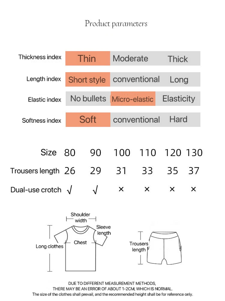 ☀️ Pure Cotton Summer Shorts – Comfy Coolness for Active Boys! 🩳🌈 - ThiGui