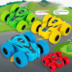 🎁Double-Sided Pull Back Car for Boys That Flips Crashes and Keeps on Racing - ThiGui