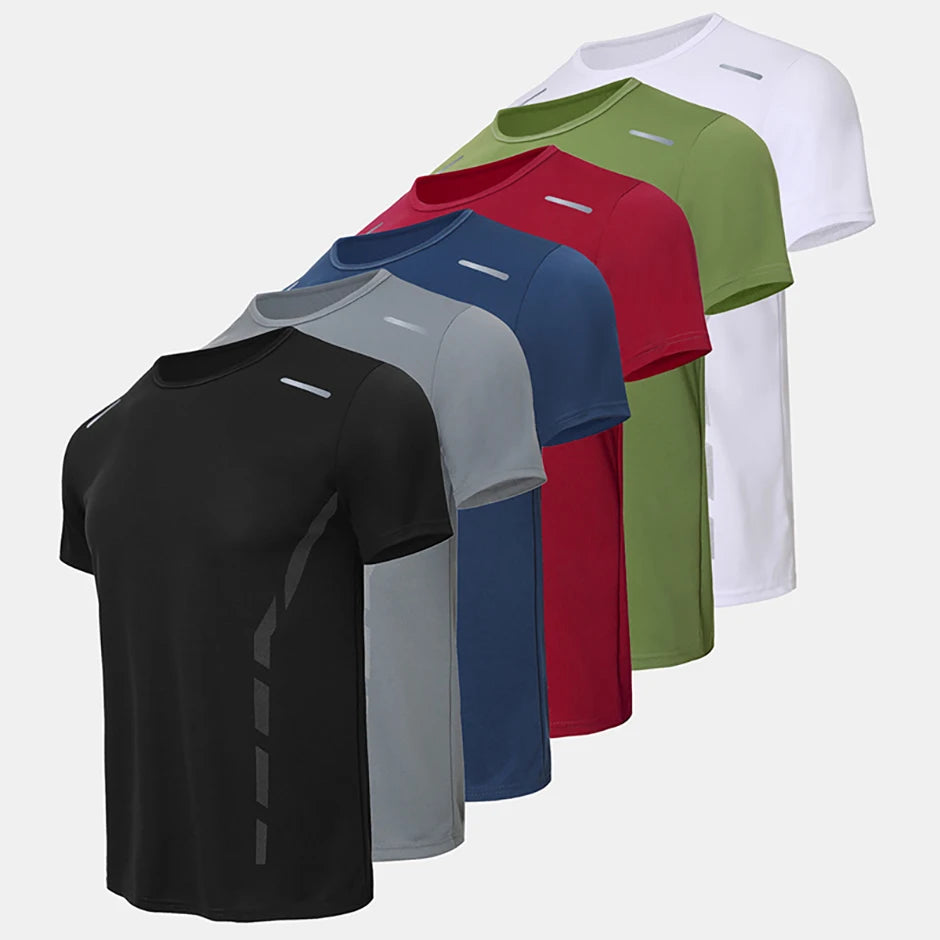 🏃‍♂️ 4-Pack Quick-Dry Sports Tees – Power Through Play & Practice 💦🔥 - ThiGui
