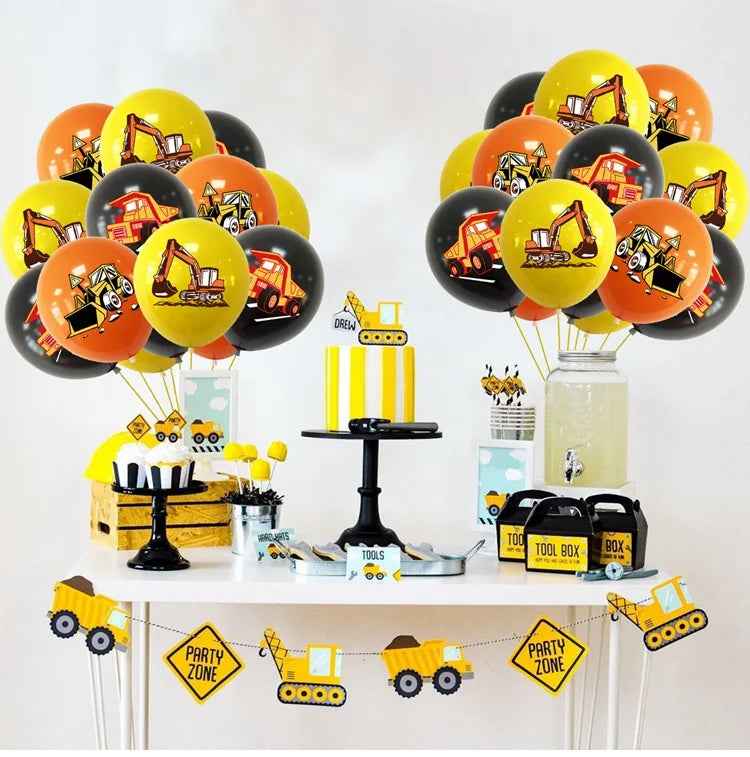 Dig In, Builders! Adorable Construction Party Set for a Wrecking Good Time 🎉 - ThiGui