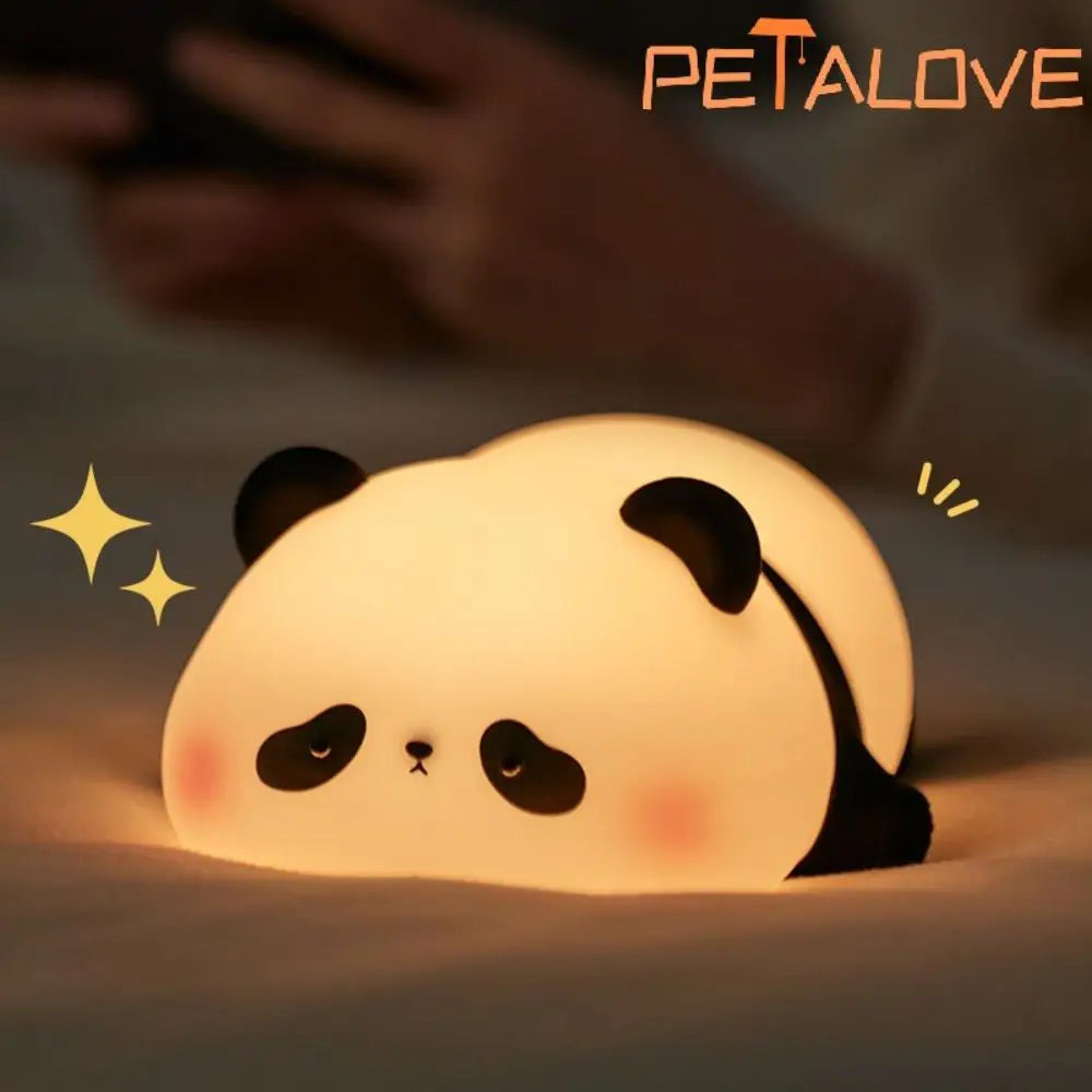 🐼🌙 Sweet Dreams Light – Soft Silicone Animal Night Lamp for Kids 💡🧸 - ThiGui