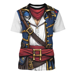 🏴‍☠️ Aye Aye Captain! The Ultimate Pirate T-Shirt for Fun-Loving Dads - ThiGui