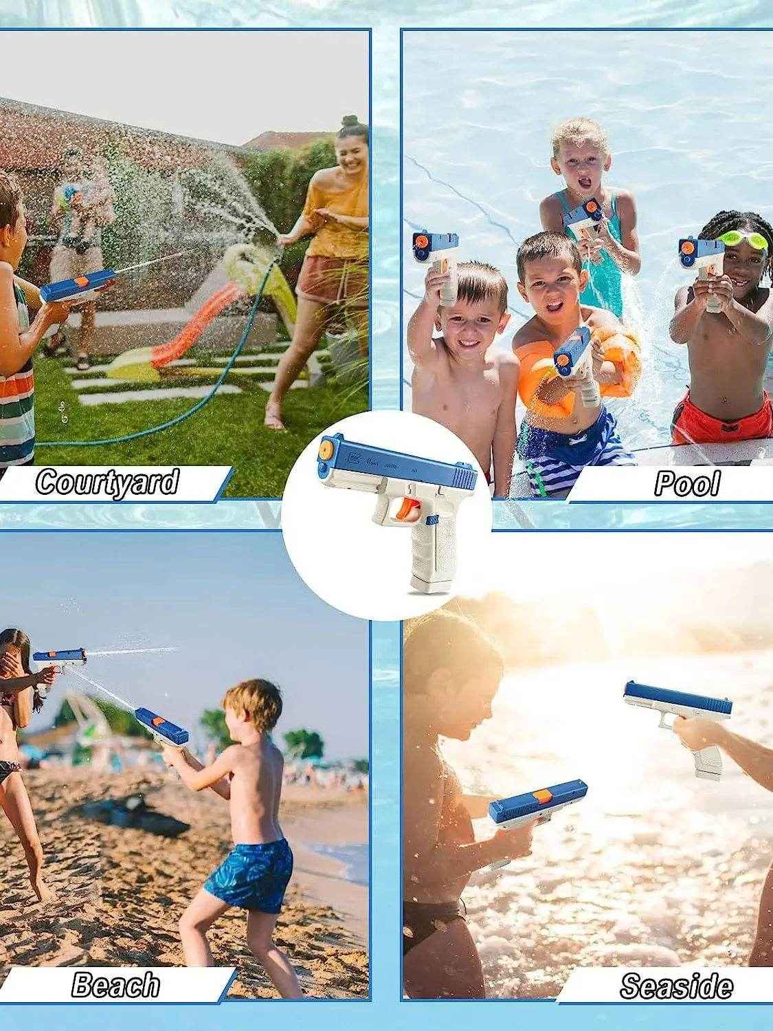 🐳Mini Revolver Water Blaster: Endless Summer Fun for Your Little Adventurer! - ThiGui