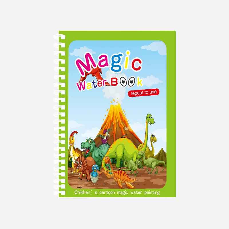 💧 Just Add Water – Mess-Free Magic Coloring Book for Little Artists! 🎨🦄 - ThiGui