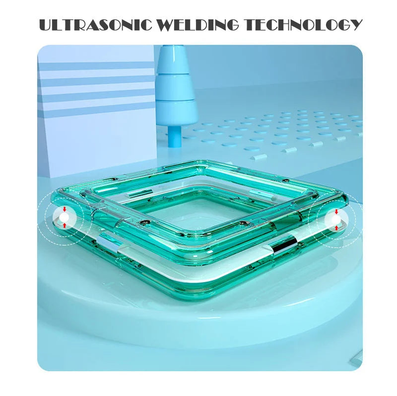 🌈 Magnetic Builder Blocks Set 🧲 | 50–100pcs of Creative STEM Fun for Curious Kids 🧠 - ThiGui