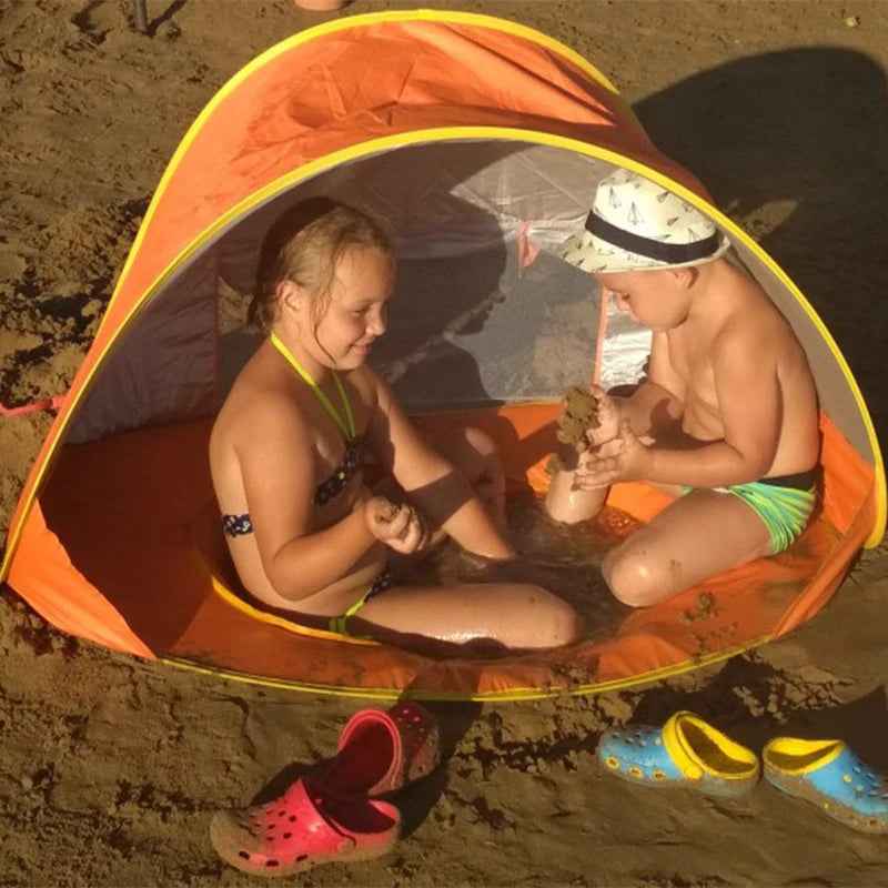 🌞Baby Beach Tent with Mini Pool for Boys Who Love to Splash and Chill Under the Sun - ThiGui