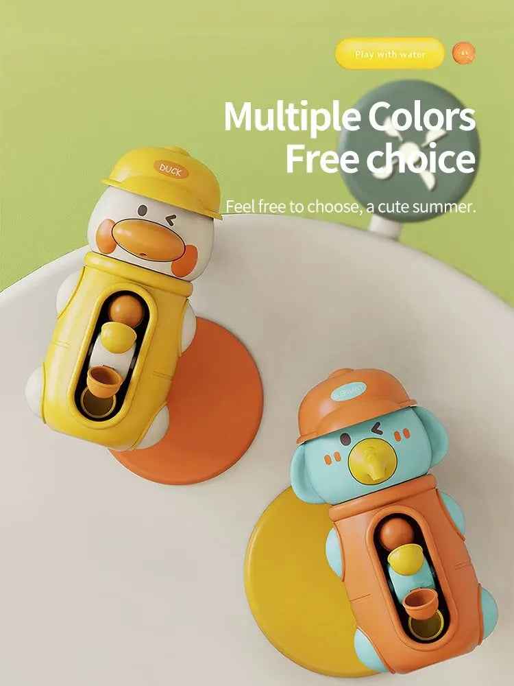🛁 Duck Waterwheel Bath Toy – Splash, Scoop & Spin with Bathtime’s Cutest Companion! 🐤💦 - ThiGui