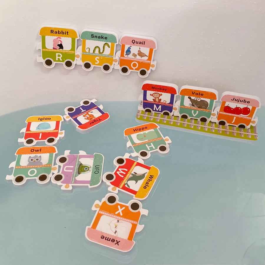 🔤🛁 Alphabet & Numbers Bath Toy – Learn While You Splash! 💧👶 - ThiGui