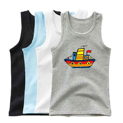 🦈 Cool Shark Power! Boys’ Summer Tank That Roars with Style - ThiGui