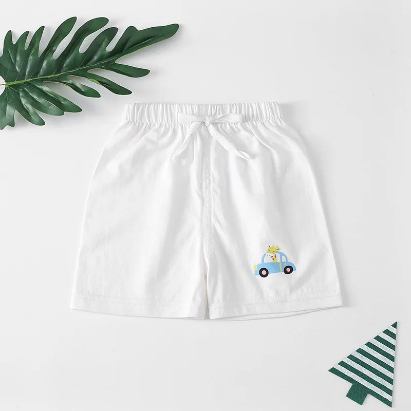 ☀️ Pure Cotton Summer Shorts – Comfy Coolness for Active Boys! 🩳🌈 - ThiGui