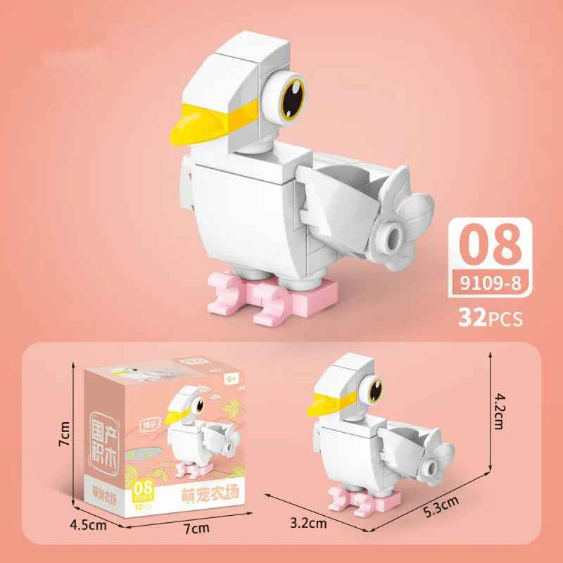 🕷️ Snap Together a Wild World – Insect & Animal Block Creatures for Kids & Collectors! 🐜🦂 - ThiGui