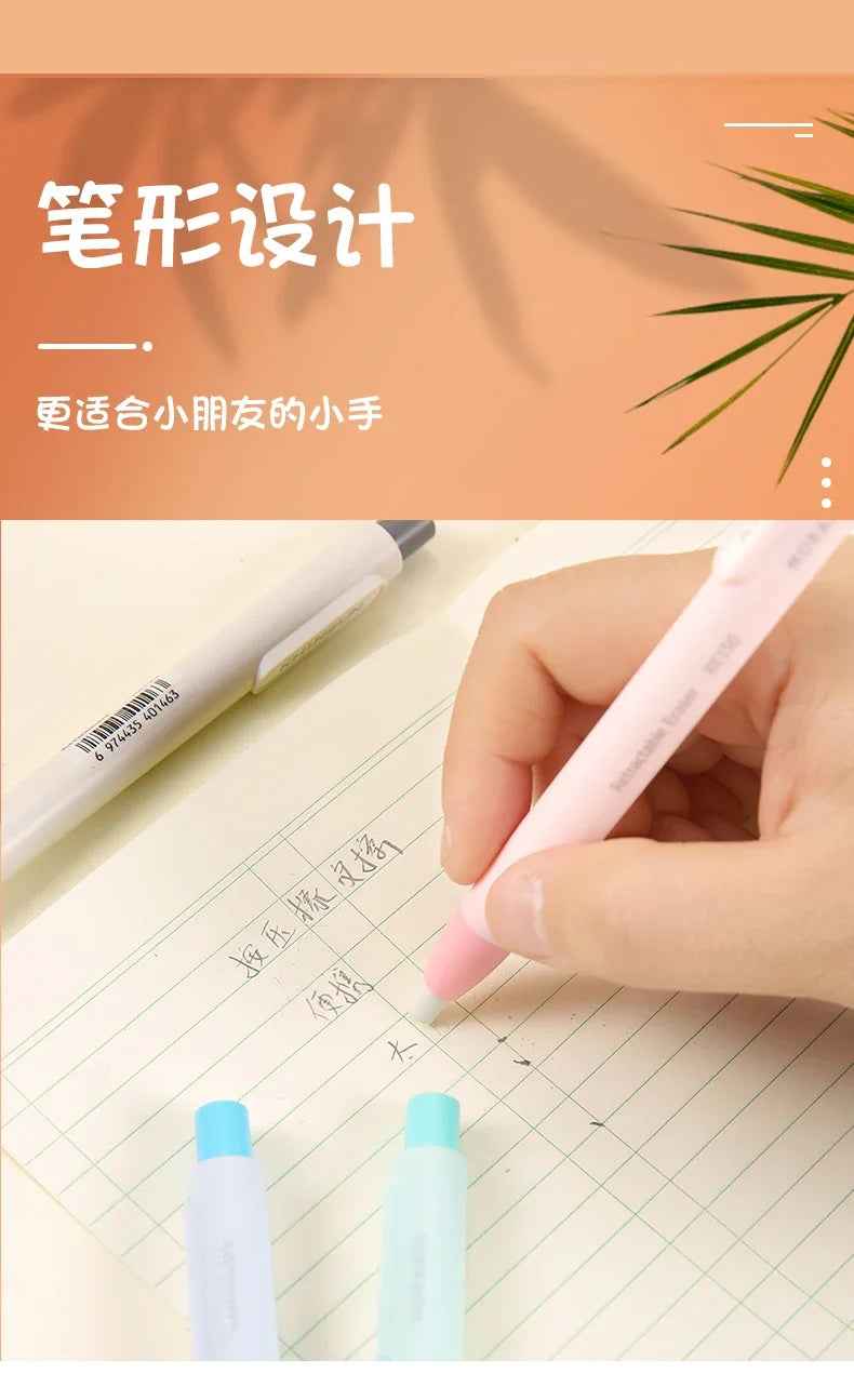Retractable Pencil Eraser Pen Supplies - ThiGui