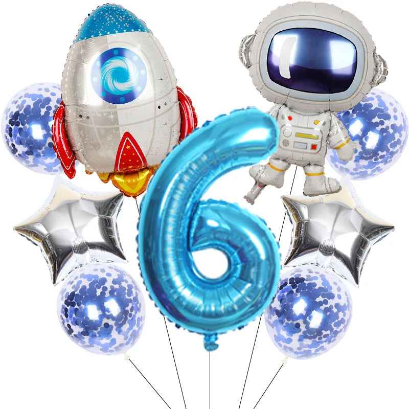 Blast Off to Fun – Space Balloon Set That Makes Birthdays Out of This World! - ThiGui