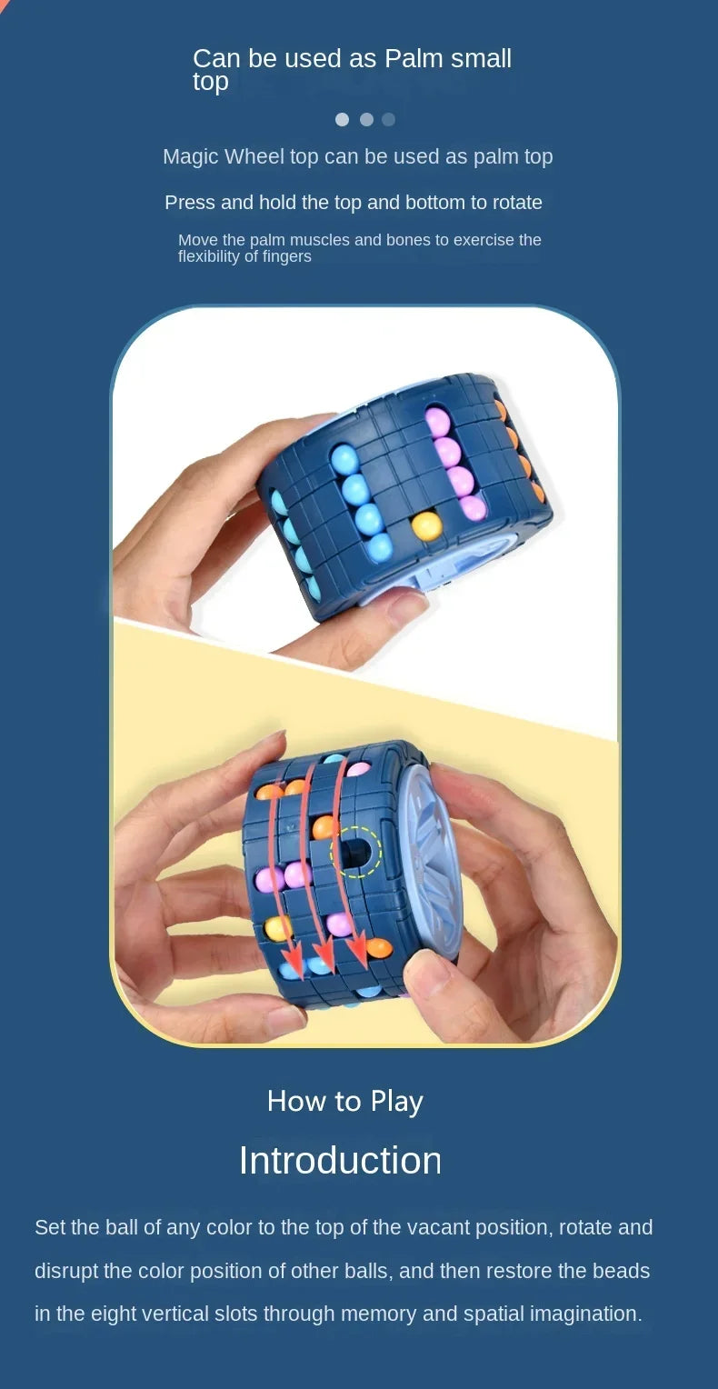 🧠 Magical Bean Cube – Fidget, Learn & Calm Little Hands! ✨🎯 - ThiGui