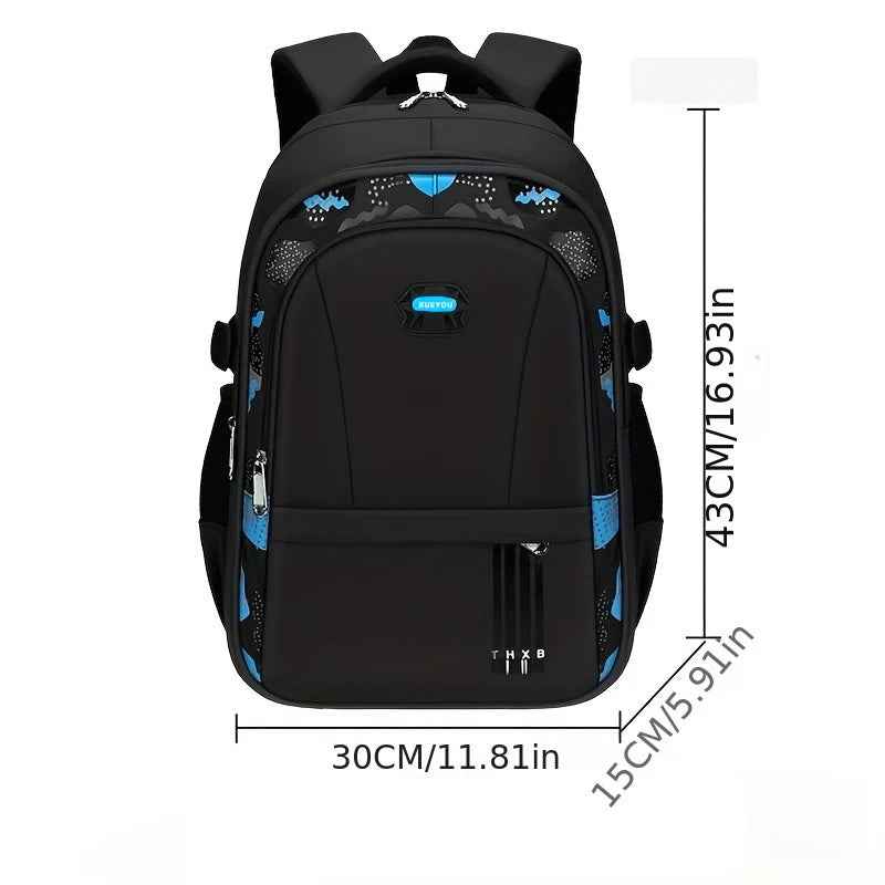 🎒 Perfect School Backpack for Boys Aged 6–12 – Comfy, Spacious & Super Cool! 🏫✨ - ThiGui