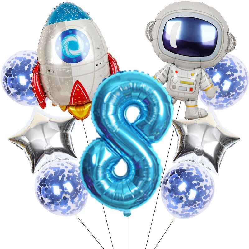 Blast Off to Fun – Space Balloon Set That Makes Birthdays Out of This World! - ThiGui
