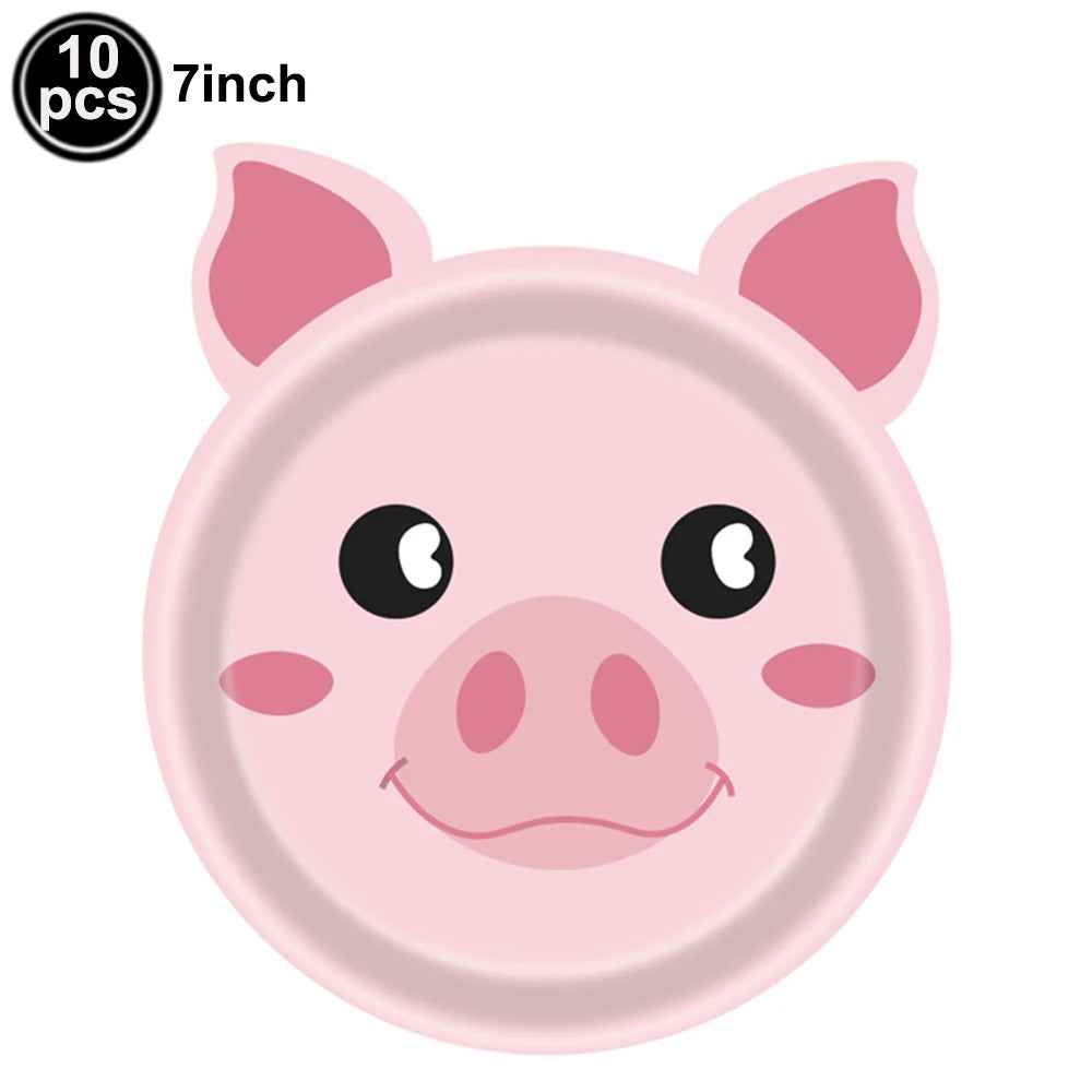 🐷Oink, Moo, Baa – Adorable Farm Animals Tablecloth for a Barnyard Bash! 🐮🐑 - ThiGui