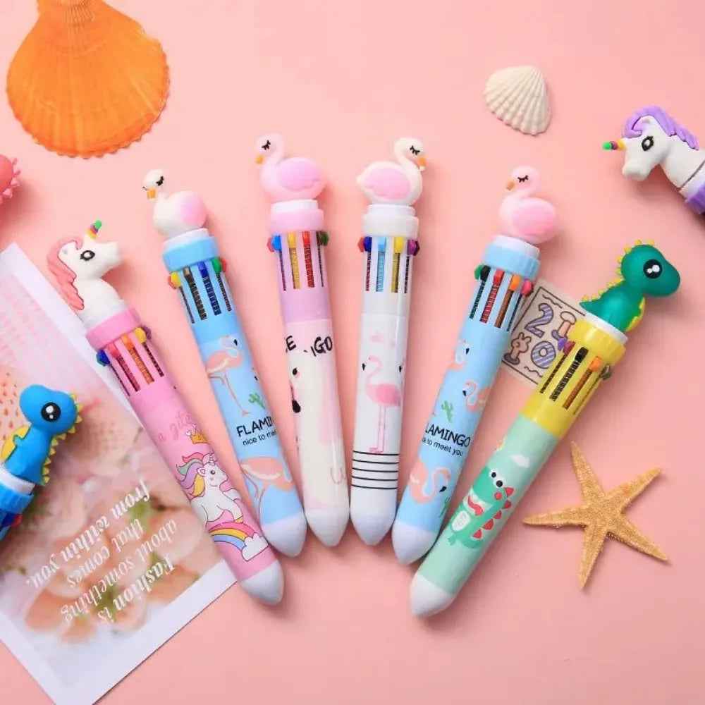 🖊️Colorful Fun! Cartoon Pens – The Perfect Party Gift for Boys Who Love to Create - ThiGui