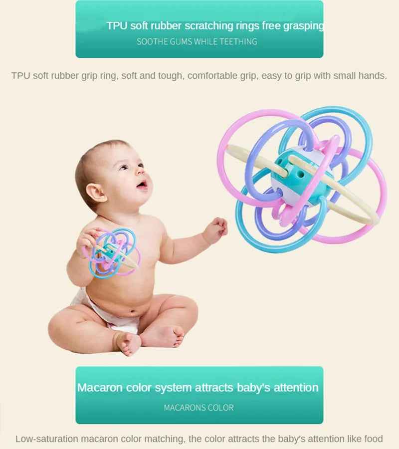 👶 Baby’s First Sensory Rattle – A Tiny Toy with Big Benefits! 🎈🐘 - ThiGui