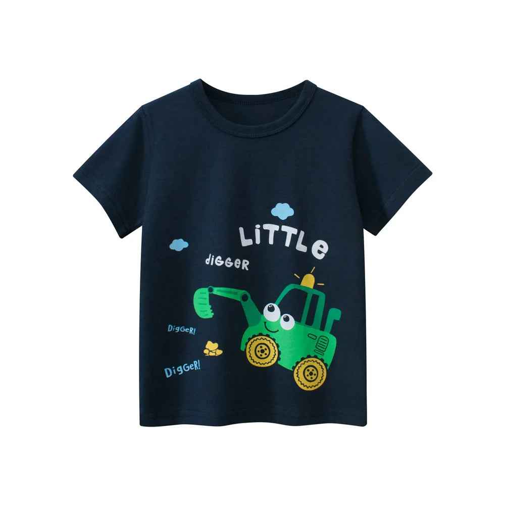 👕Cool & Comfy Cartoon Tees for Your Little Explorer (2–8Y) - ThiGui