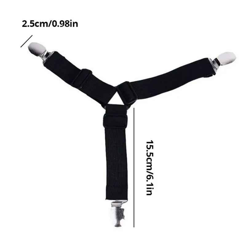 🛠️No More Wrinkly Sheets – Bed Clip Set That Keeps Everything Tucked Just Right! 🛏️✨ - ThiGui