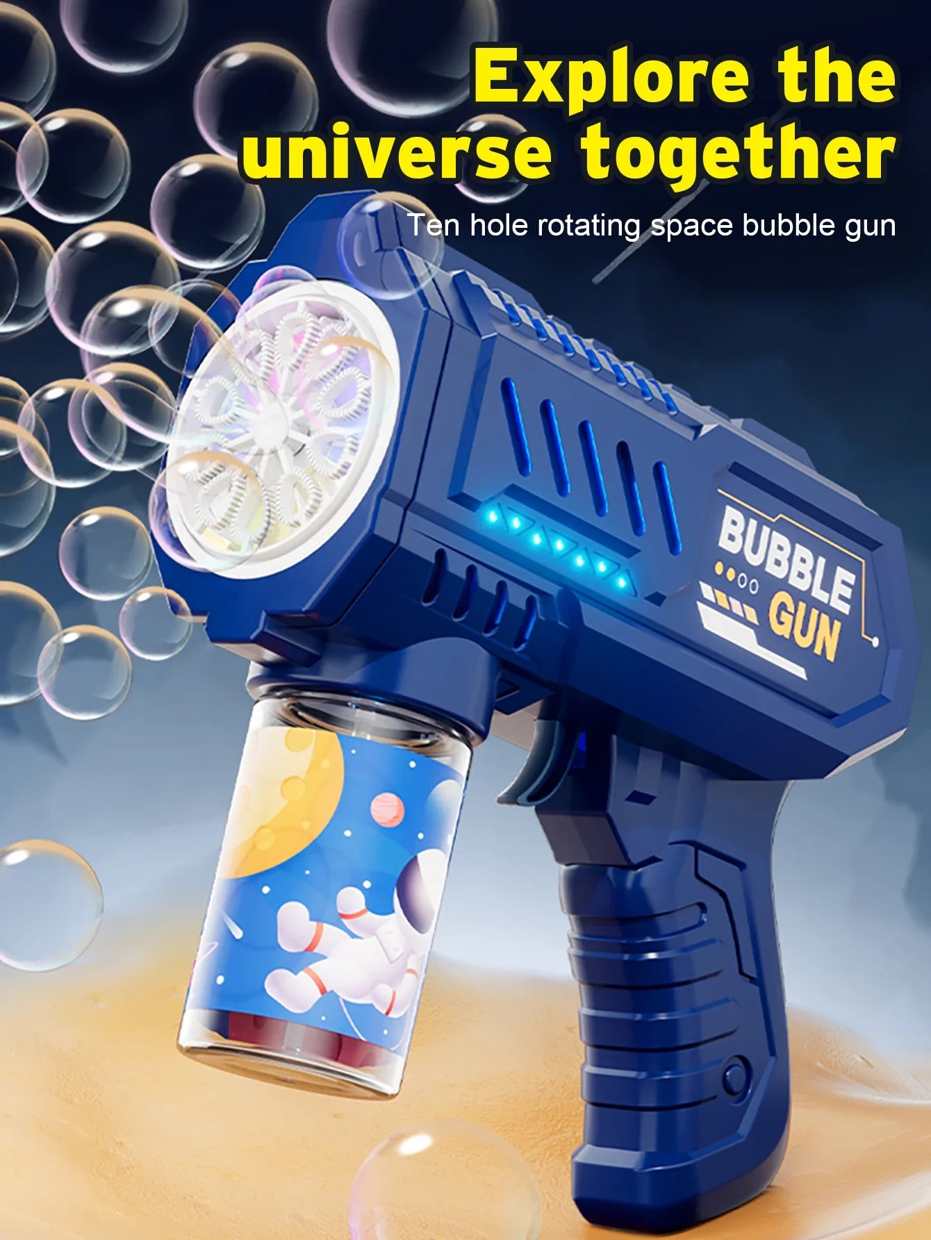 ✨ LED Bubble Blaster – Colourful, Automatic Fun for Energetic Boys! 🫧🔫 - ThiGui