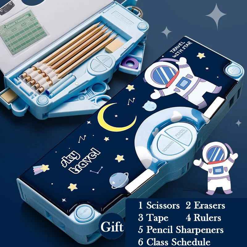 🎀The Cutest Pencil Case That Does It All – Keeps School Stuff Tidy and Smiles Big! - ThiGui