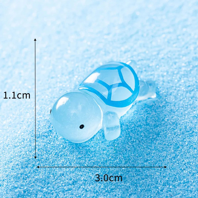 🐢🌟 Glowing Mini Turtle Set – 20 Pieces of Pure Magic for Play & Decor! ✨🌈 - ThiGui