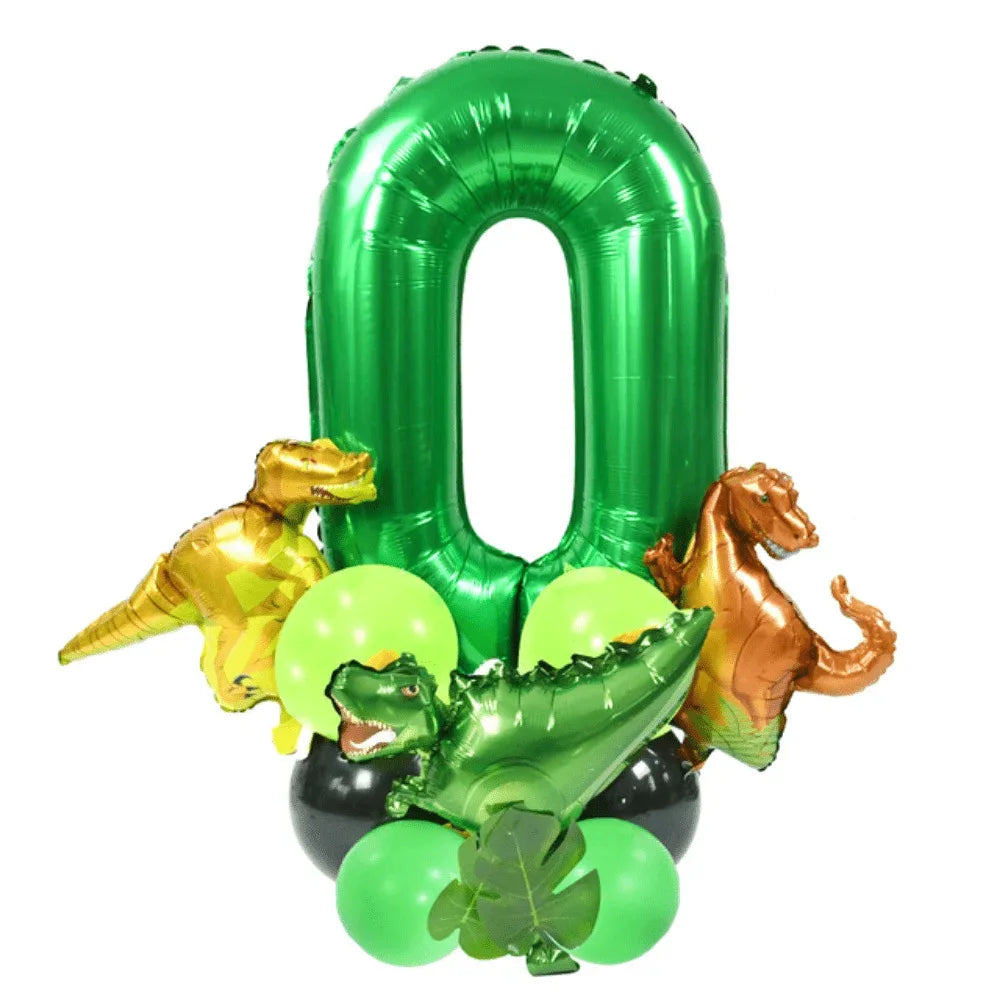 🦕 Jurassic World Dino Party Set 🎈 | Roars, Balloons & T-Rex Table Fun for Kids! 🎂🎉 - ThiGui