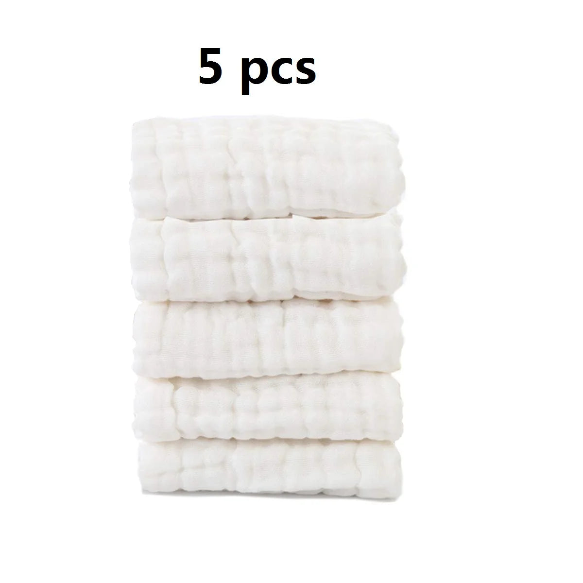 🧼 Soft Muslin Baby Washcloths – Gentle Comfort for Your Little One’s Skin 🍼💧 - ThiGui