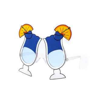 🦩 Party in Paradise – Tropical Luau Glasses for Endless Summer Fun! 🍍😎 - ThiGui