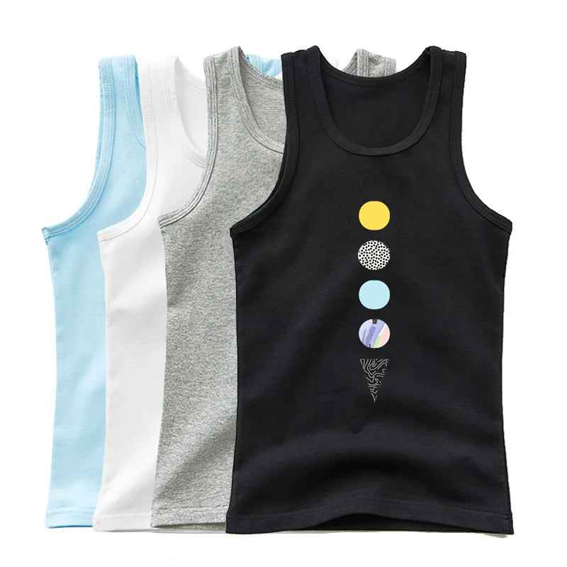 🌞Cool & Comfy Summer Tank Tops for Active Boys – 5 Fun Colours! - ThiGui