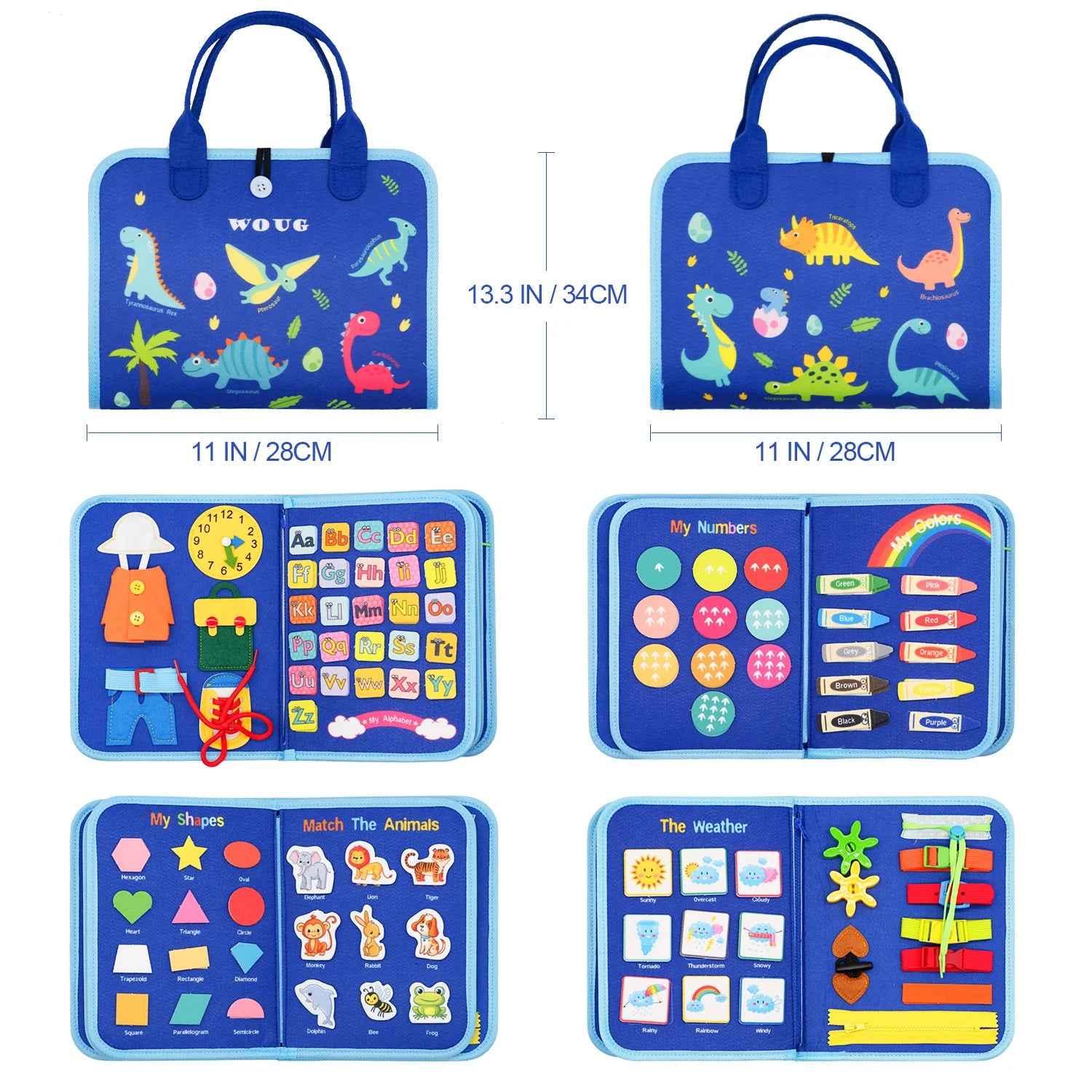 🧠 Play with Purpose – Montessori Busy Book for Little Hands & Big Imaginations ✂️🔒 - ThiGui