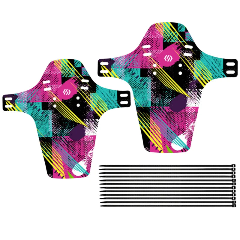 🚲 Front & Rear Mudguard Set | Universal Fit for Kids’ Mountain Bikes – No More Muddy Clothes! 🧼🌦️ - ThiGui