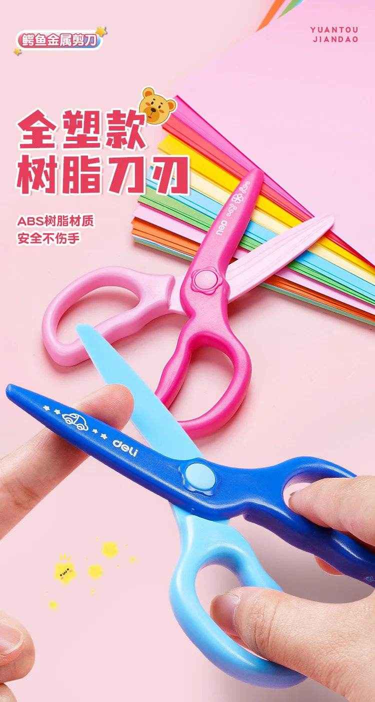 🎨Snip-Safe Fun! Adorable Cartoon Scissors for Little Hands & Big Ideas - ThiGui