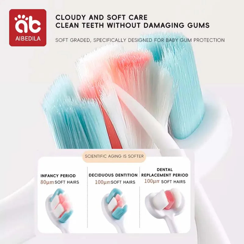 🪥🚀 Cartoon Astronaut Kids Toothbrush – Gentle Bristles, Galactic Fun! 🌙👦 - ThiGui