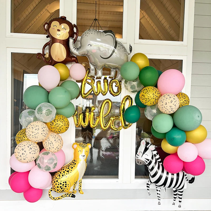 🎉 Wild Jungle Animal Balloons – Safari Party Magic with Lions, Tigers & More! 🐯🎈 - ThiGui