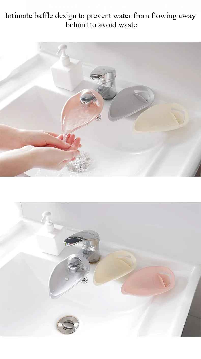 🛁 Splash-Free Hand Washing Made Easy – Clever Faucet Extenders for Little Hands! 🖐️ - ThiGui