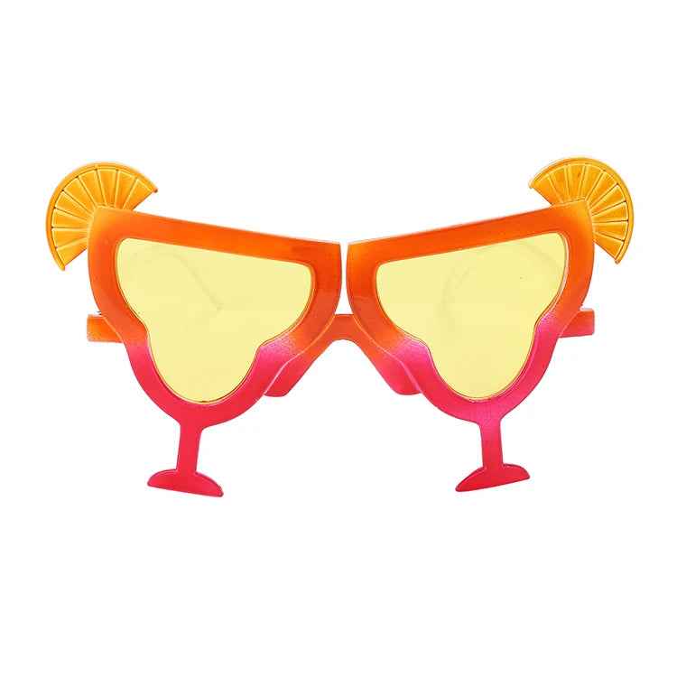 🌺 Say Aloha in Style – Fun Hawaiian Glasses for Parties & Cosplay! 🕶️🍍 - ThiGui