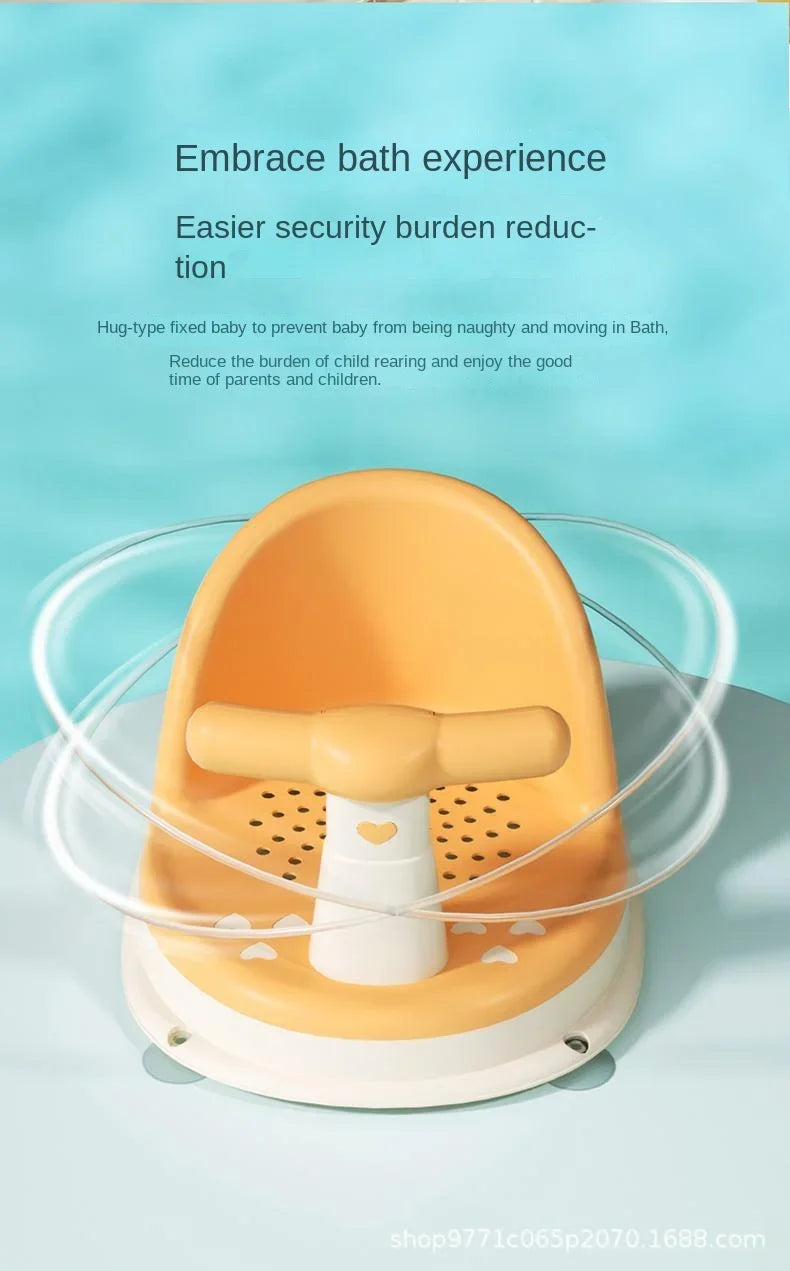 🚿Comfy Baby Shower Seat – Safe, Foldable & Perfect for Little Wigglers! 👶 - ThiGui